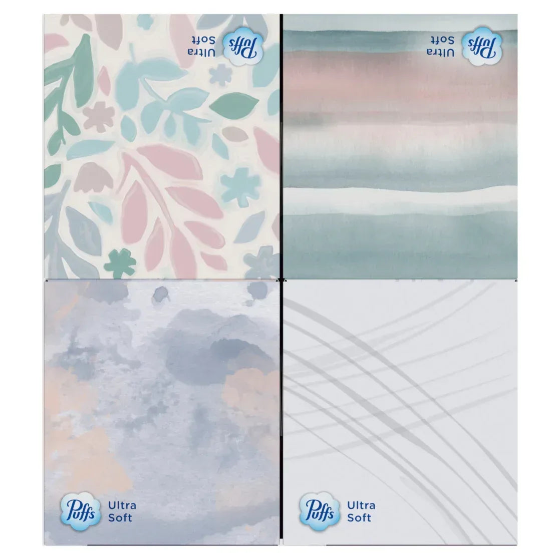 Puffs Ultra Soft Facial Tissues, 4 Count