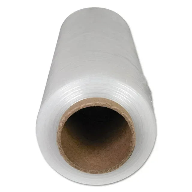 Universal High-Performance Handwrap Film, 18" X 1500Ft, 12Mic (47-Gauge), Clear, 4 Rolls