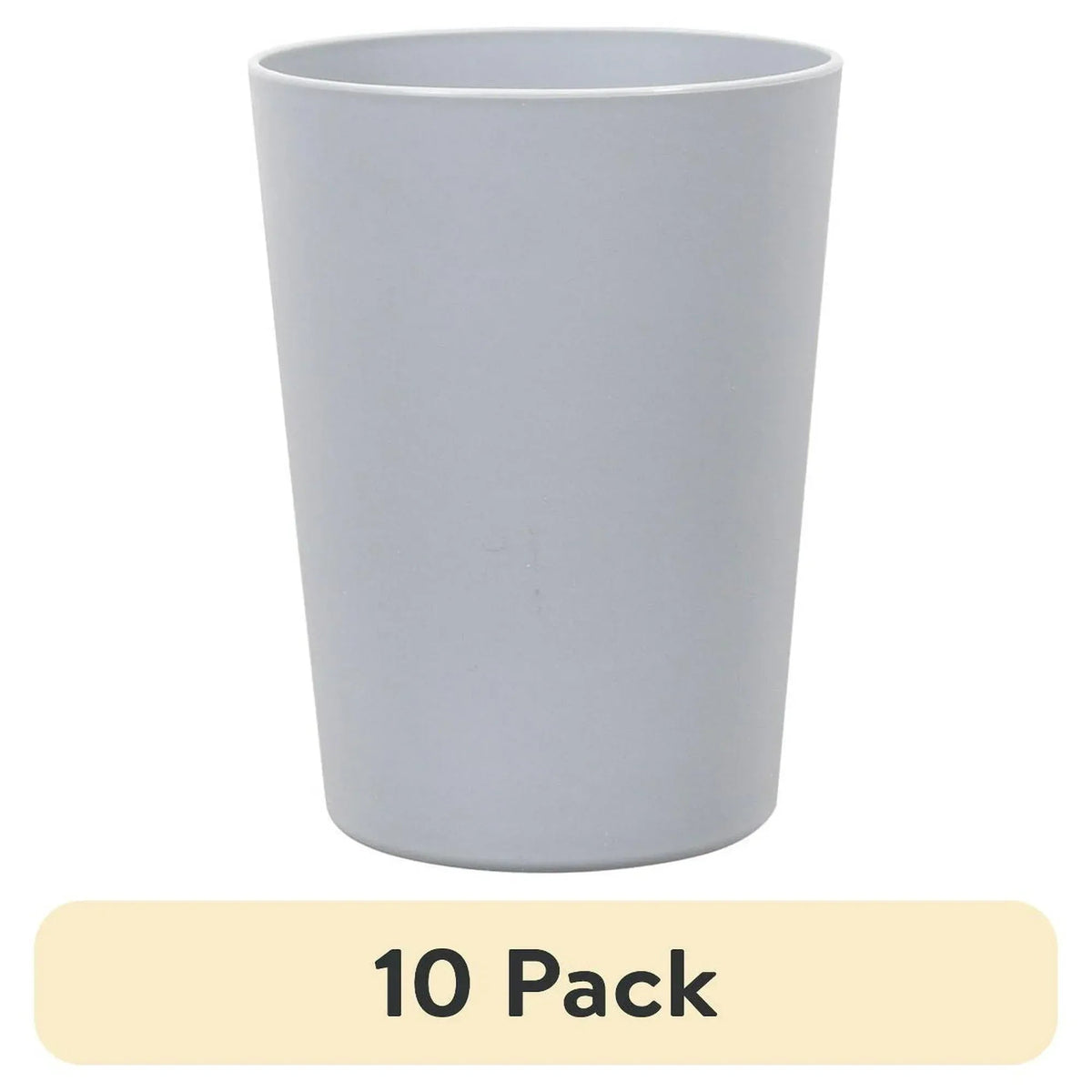 (10 pack) Mainstays - Dark Blue Round Plastic Tumbler, 18-Ounce