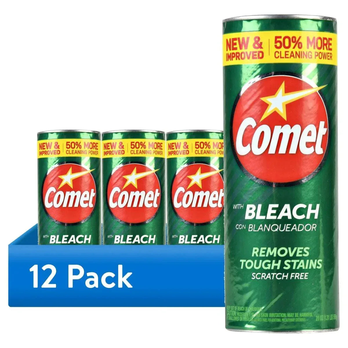 Comet Multipurpose Cleaning Powder with Bleach, 21 oz