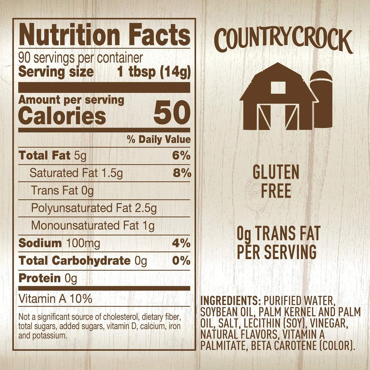 Country Crock Original Buttery Spread, 45 oz Tub