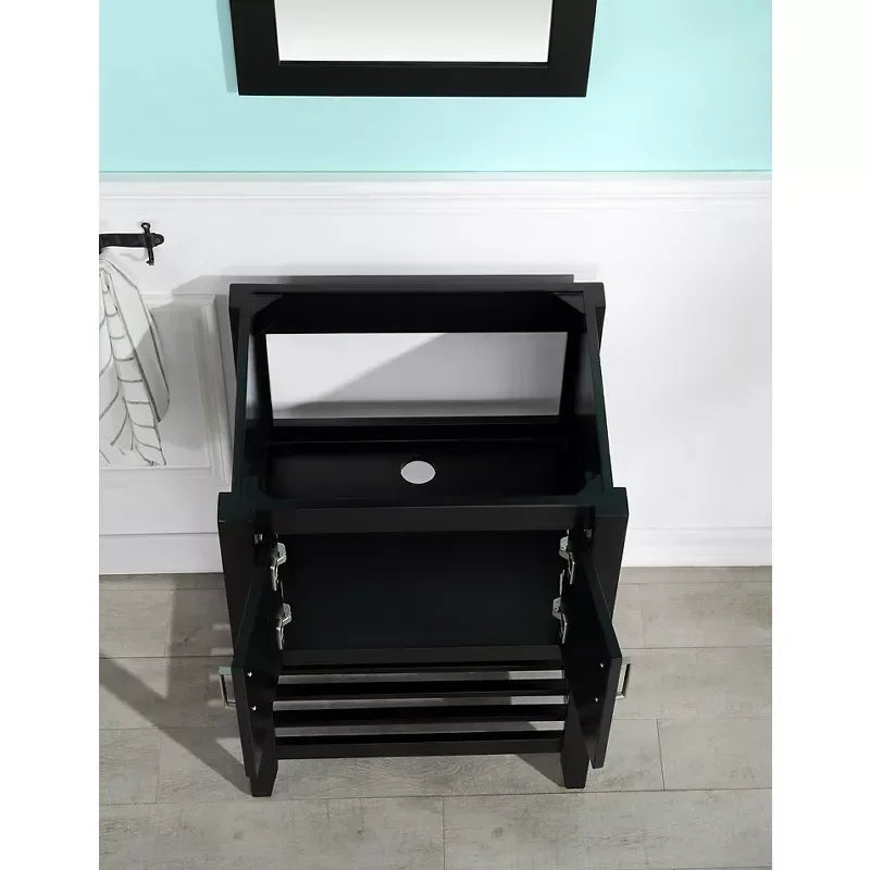 ANZZI Mosset 24" Bathroom Vanity with 014B Faucet - Black