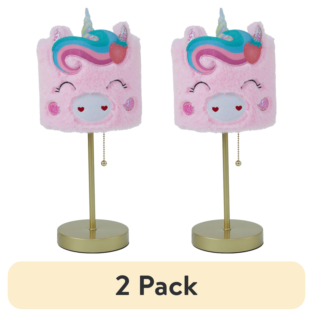 Hello Kitty Plush Table Lamp 15" H - Adorable Plush Light for Kids' Rooms