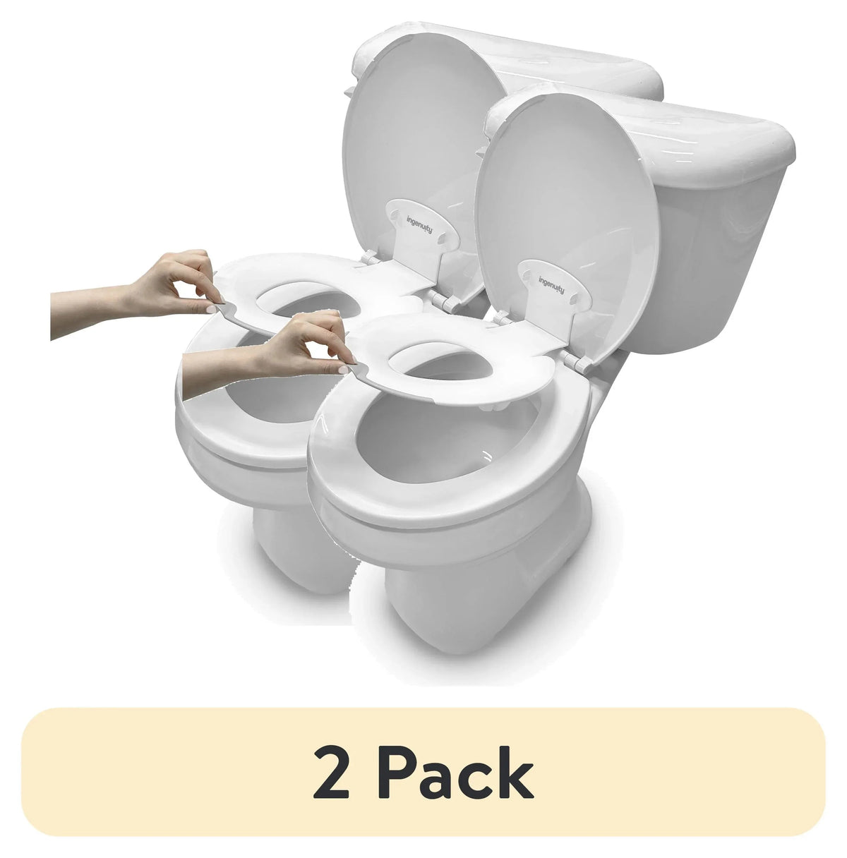 Ingenuity Flip & Sit Potty Seat - For Ages 18 Months, Up to 50 Pounds