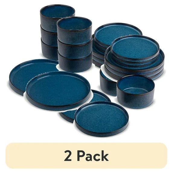 Yellowstone John 12-Piece Ceramic Dinnerware Set