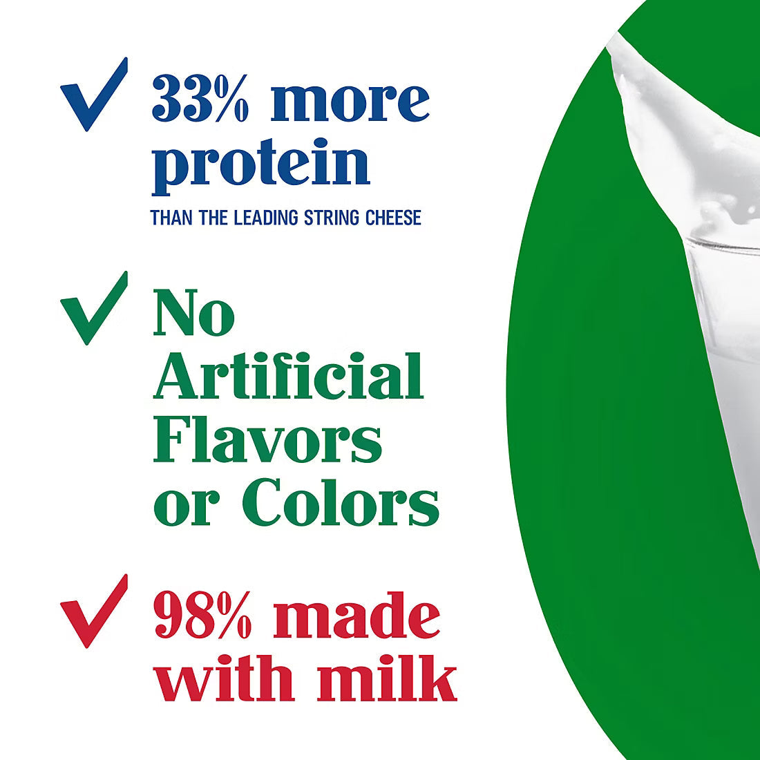 Galbani 33% More Protein Reduced Fat Mozzarella String Cheese, 30 ct.