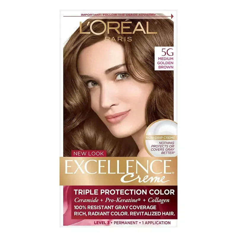 L'Oreal Paris Excellence Hair Color, 2 pk.