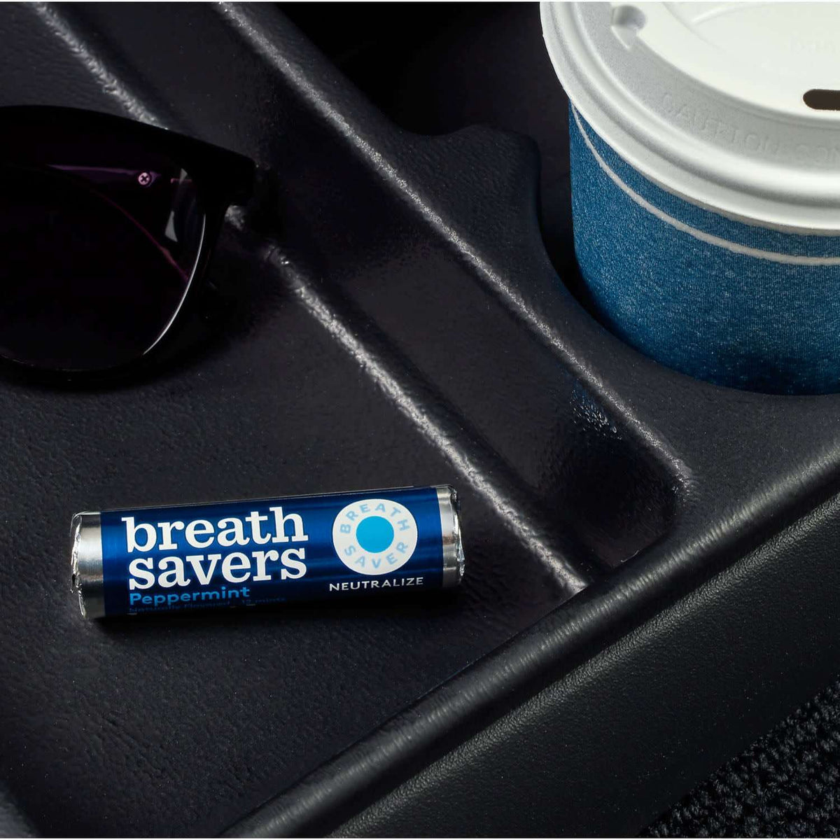 Breath Savers Peppermint Flavored Sugar Free Breath Mints, Rolls 0.75 oz, 8 Count