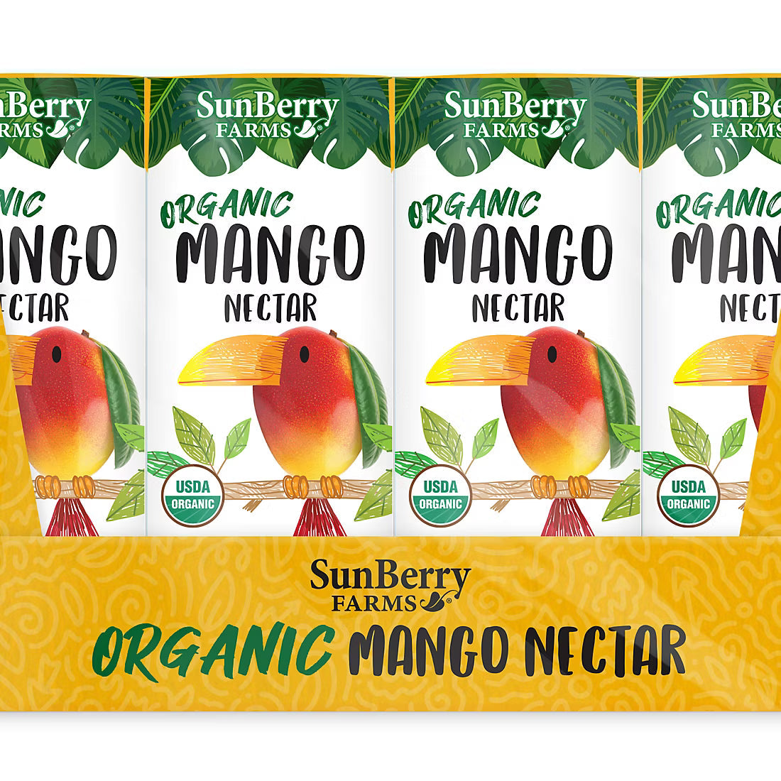 Sunberry Farms Organic Mango Nectar, 32 pk./6.75 oz.