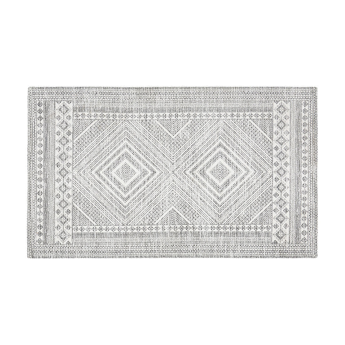 Best Step Foam Floor Mats with Diamond Plate Design, 6-Piece Interlocking Set