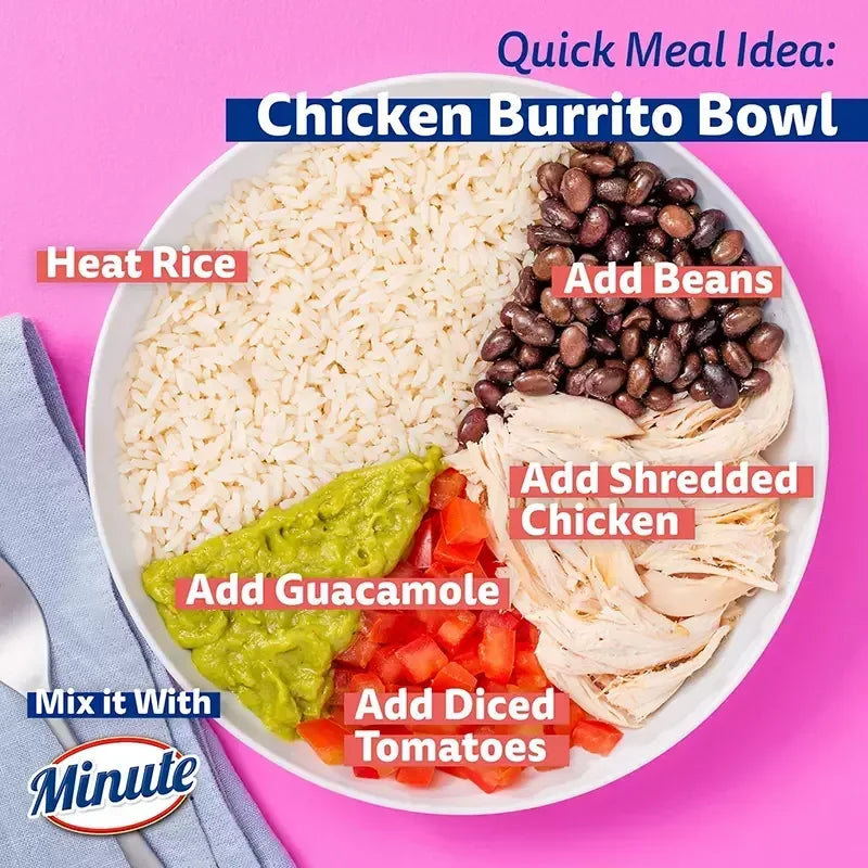 Minute White Rice Cups, 8 pk./4.4 oz.