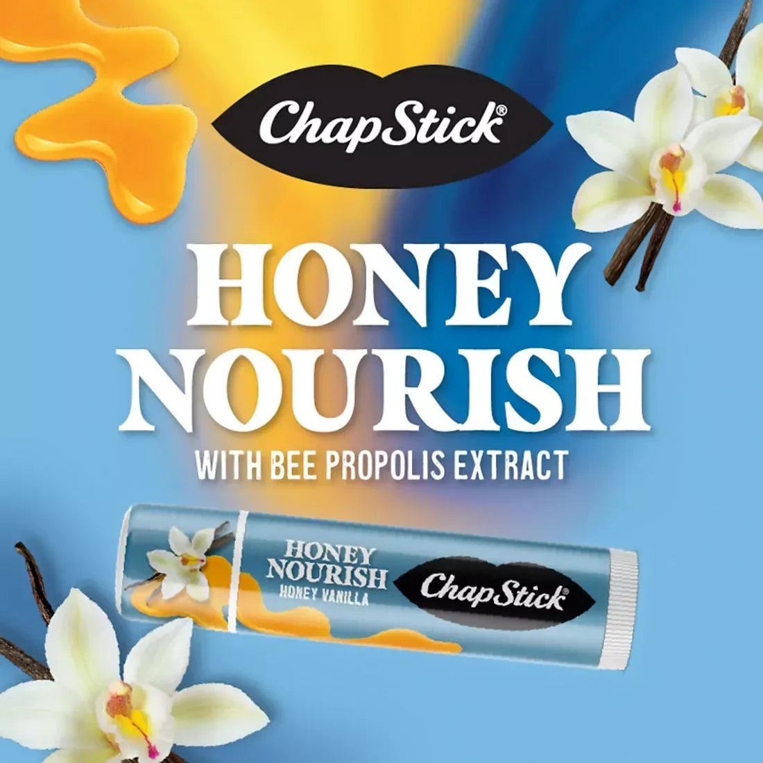 Chapstick Honey Vanilla Nourish & Classic Original Collection, 12 ct./1.5 oz.
