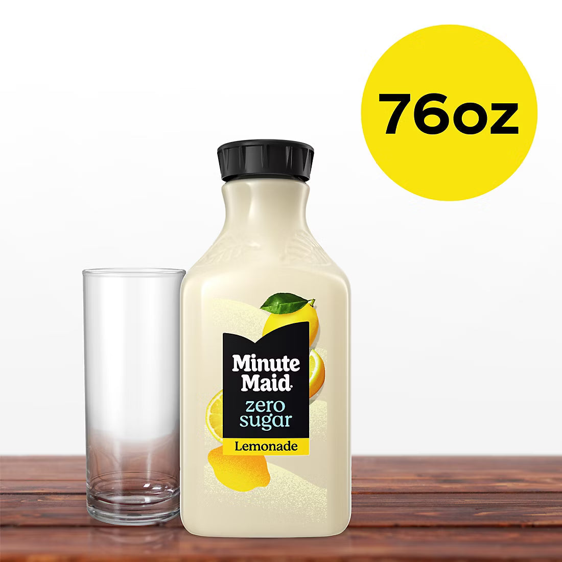 Minute Maid Zero Sugar Lemonade Bottle, 76 fl. oz.