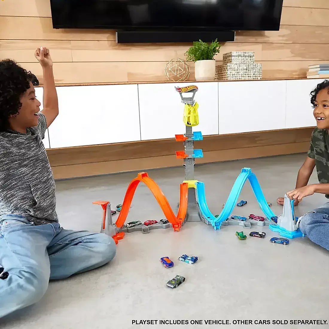 Hot Wheels Loop & Launch Track Set
