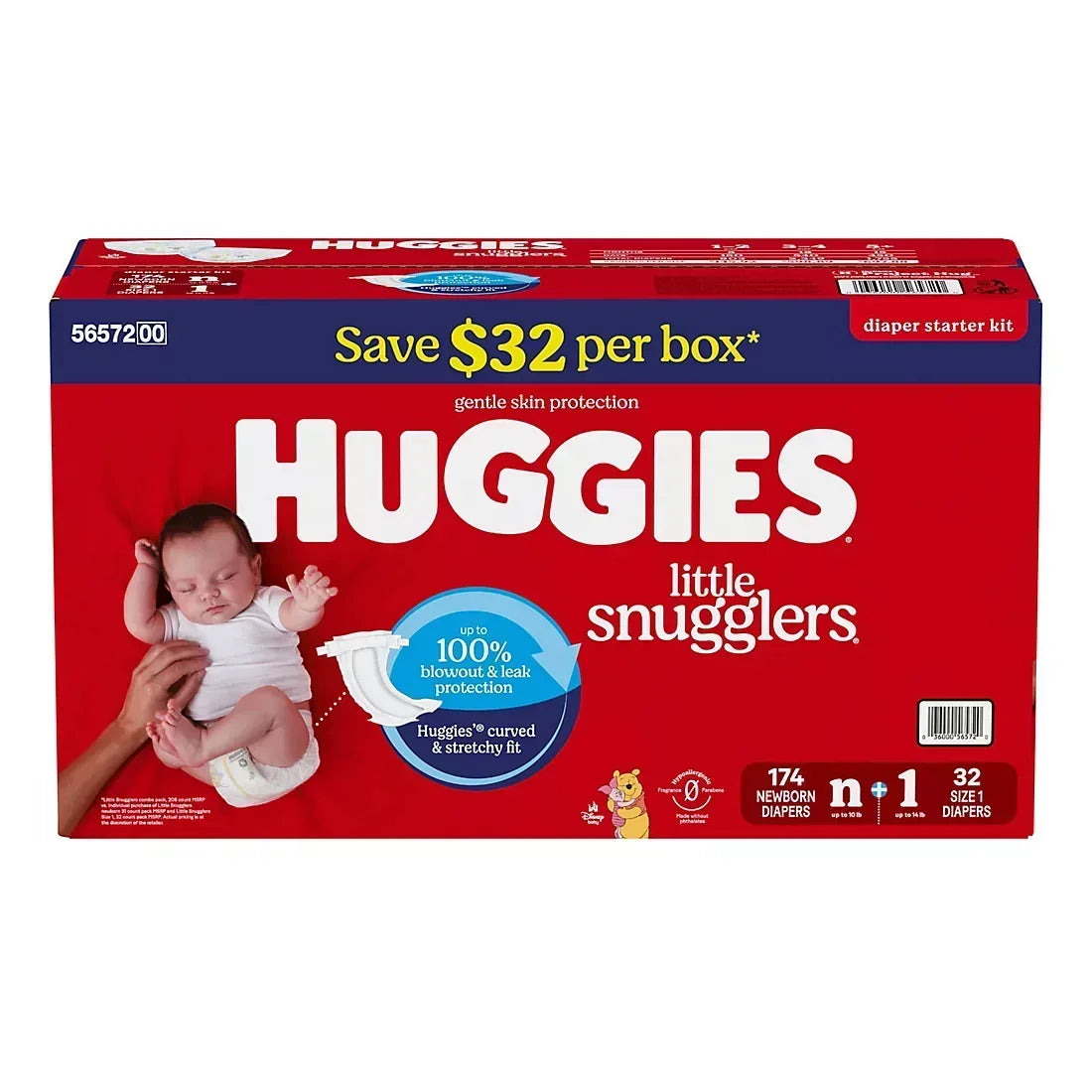 Huggies Little Snugglers Baby Diapers (Select Size)