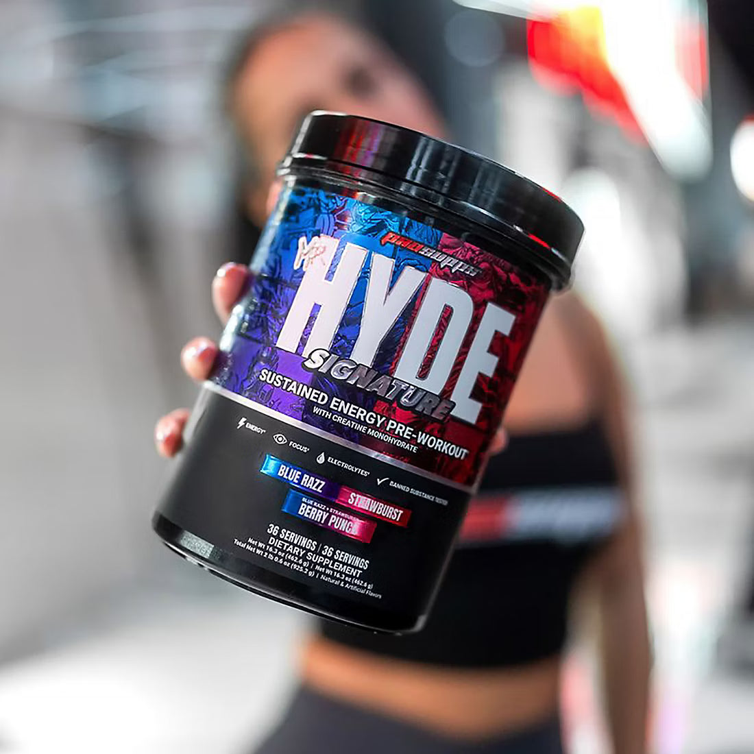 Mr. Hyde Signature Pre-Workout Multi-flavor with Creatine, 72 Servings