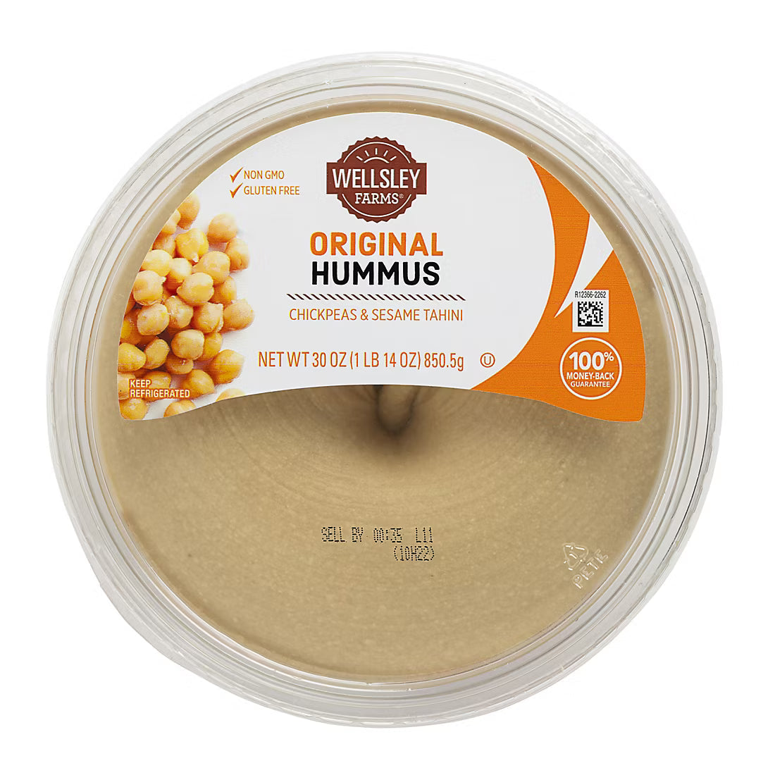 Wellsley Farms Original Hummus, 30 oz.
