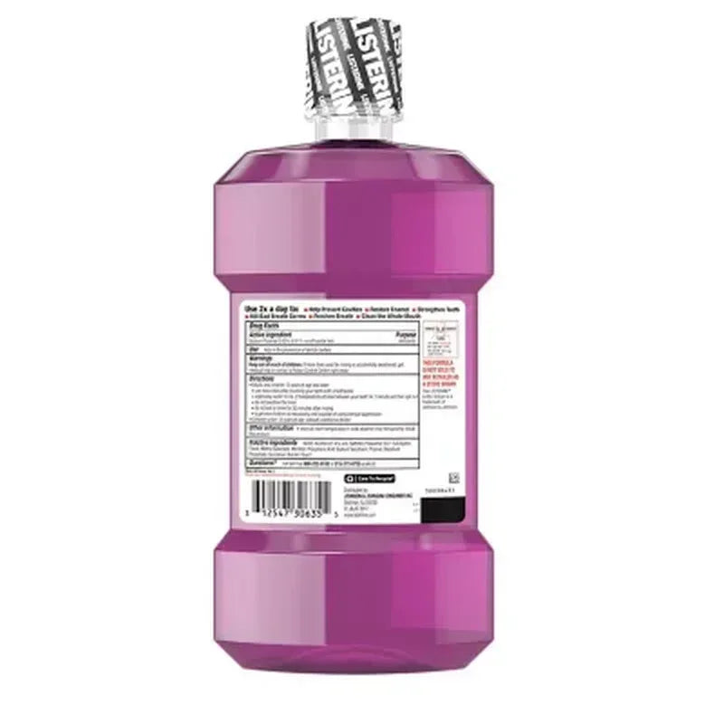 Listerine Total Care Mouthwash, Fresh Mint (33.8 Fl. Oz., 3 Pk.)