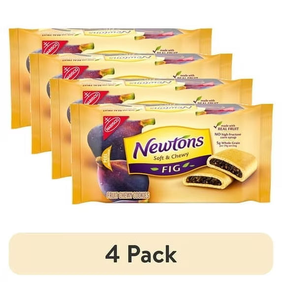 NEWTONS Soft Baked Real Fruit Fig Bars, Fig Cookies, 10 oz