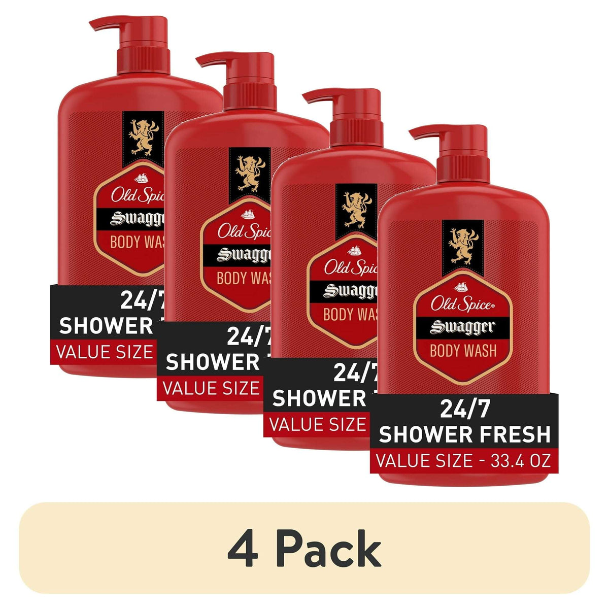 Old Spice Swagger, Body Wash for Men, 33.4 fl oz