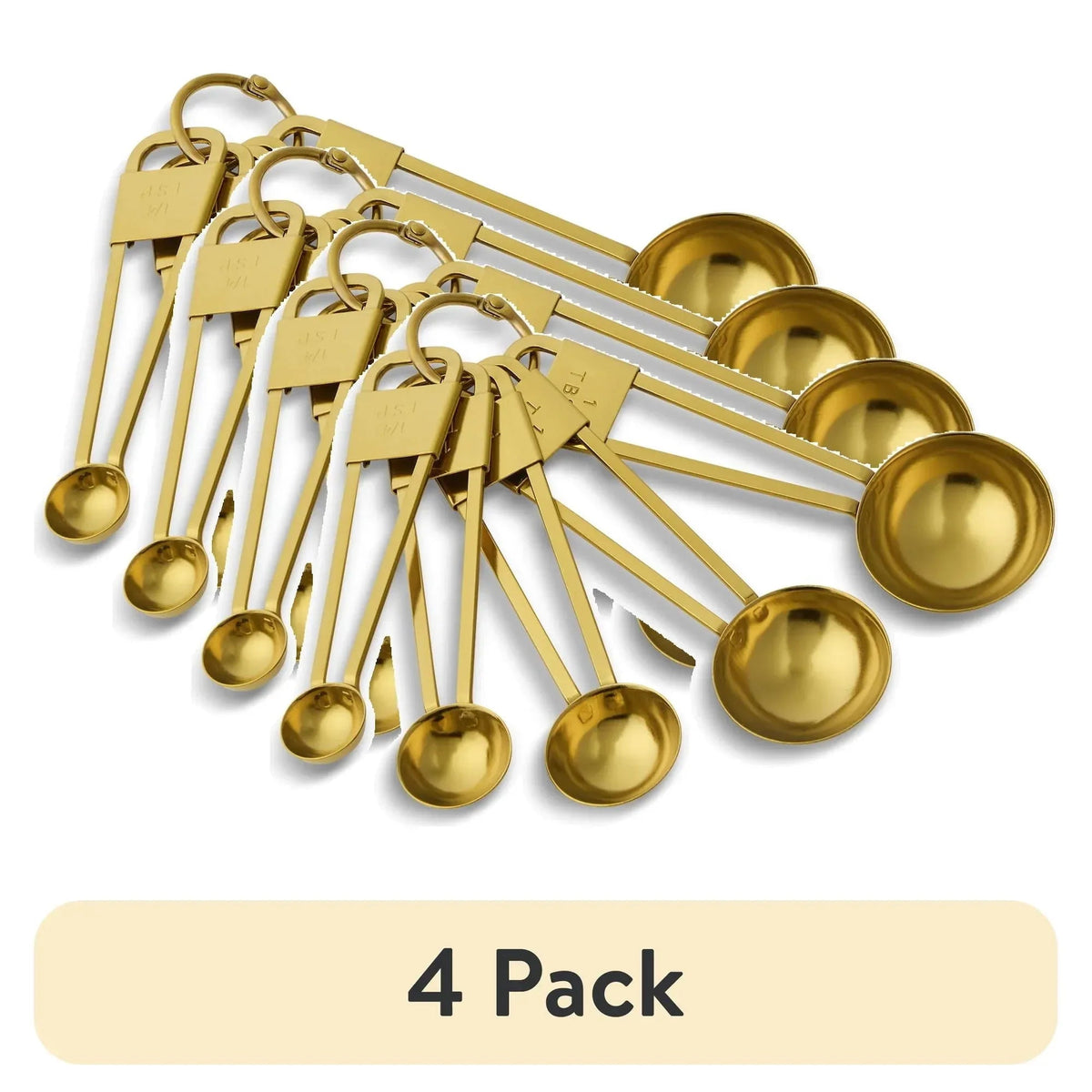 Thyme & Table 5-Piece Stainless Steel Measuring Spoon Set