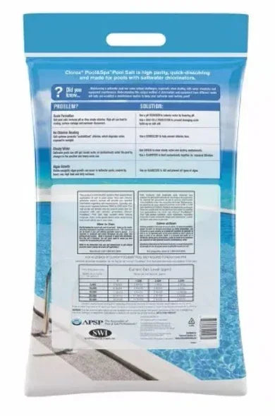 40 lb. Clorox Pool Salt Bag