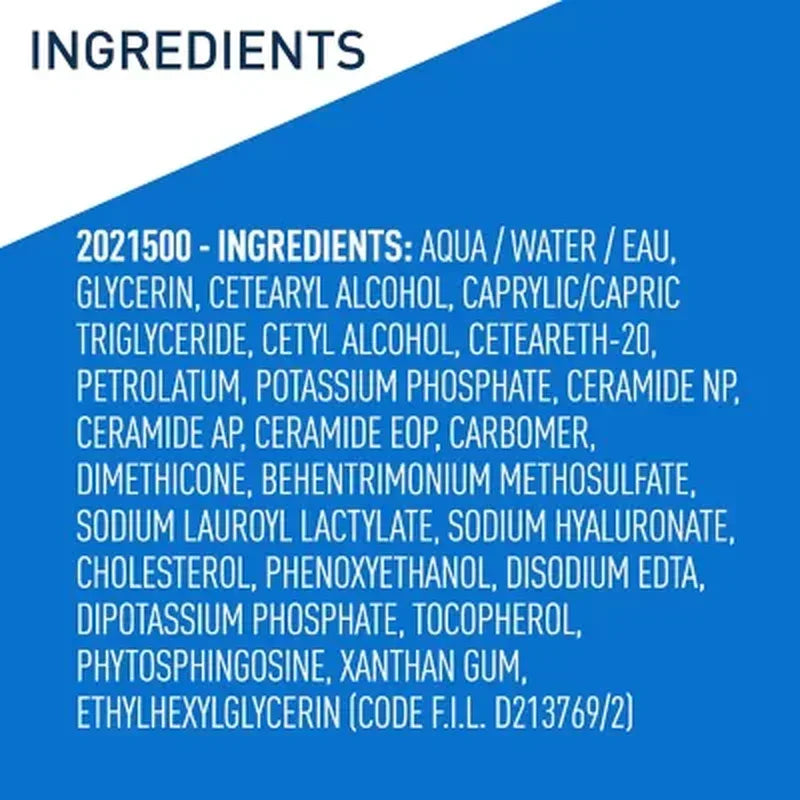 Cerave Daily Moisturizing Cream with Pump (19 Fl. Oz.)