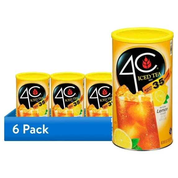 4C Lemon Iced Tea Mix, 82.6oz