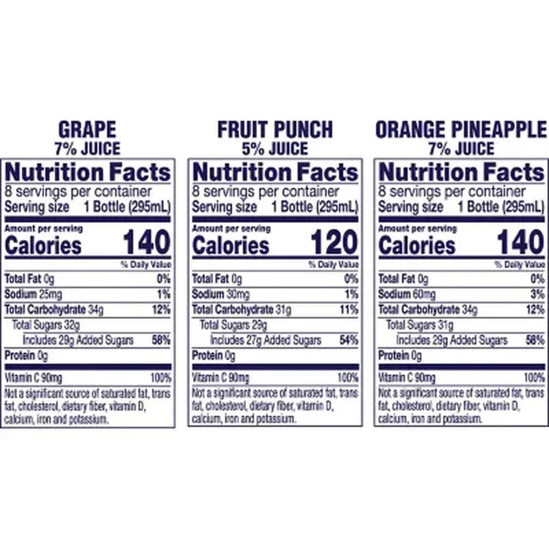 Welch'S Variety Pack 10 Oz., 24 Pk.