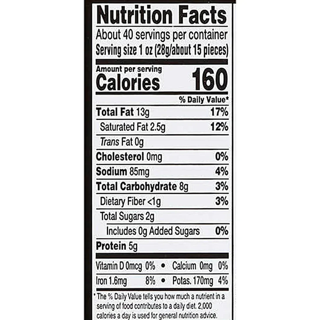 Kirkland Signature Whole Fancy Cashews, 2.5 lbs