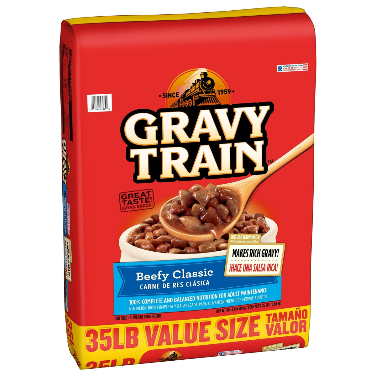Gravy Train Beefy Classic Dry Dog Food, 13 lb. Bag