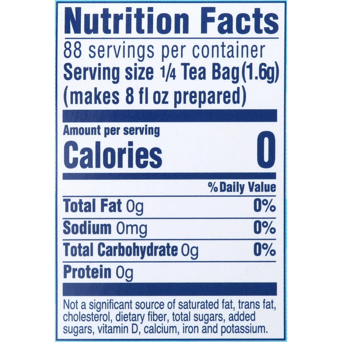 Lipton Iced Black Tea Family Size, Tea Bags, 22 Ct