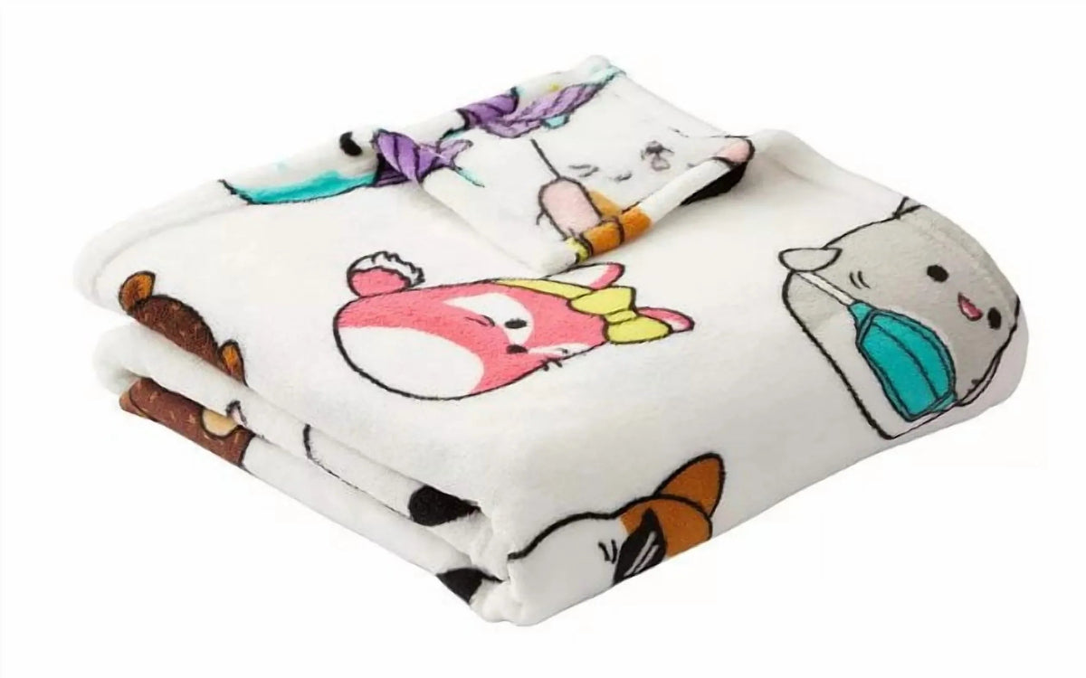 Squishmallows Lots of Fun Throw Blanket