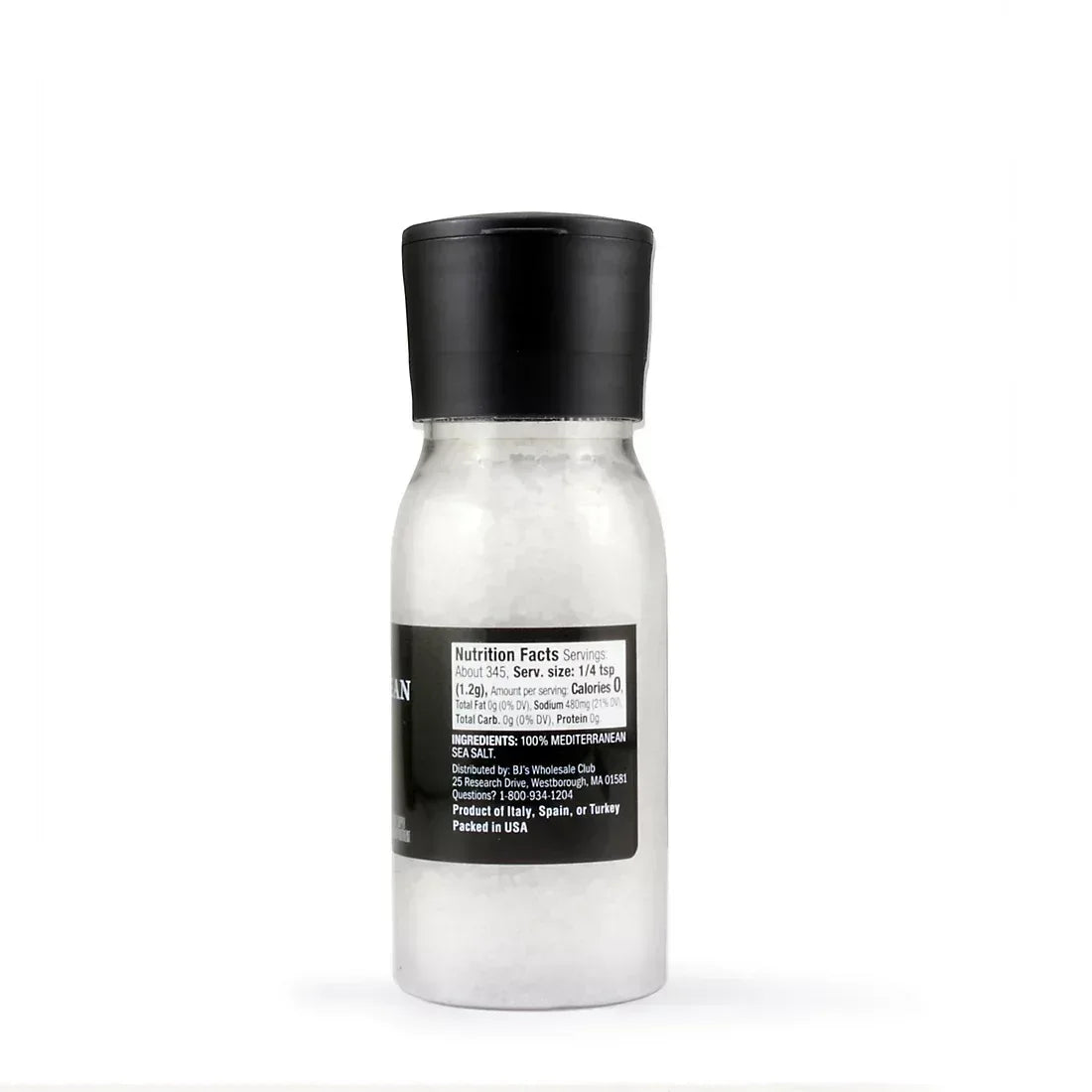 Wellsley Farms Mediterranean Sea Salt Grinder, 14.6 oz.