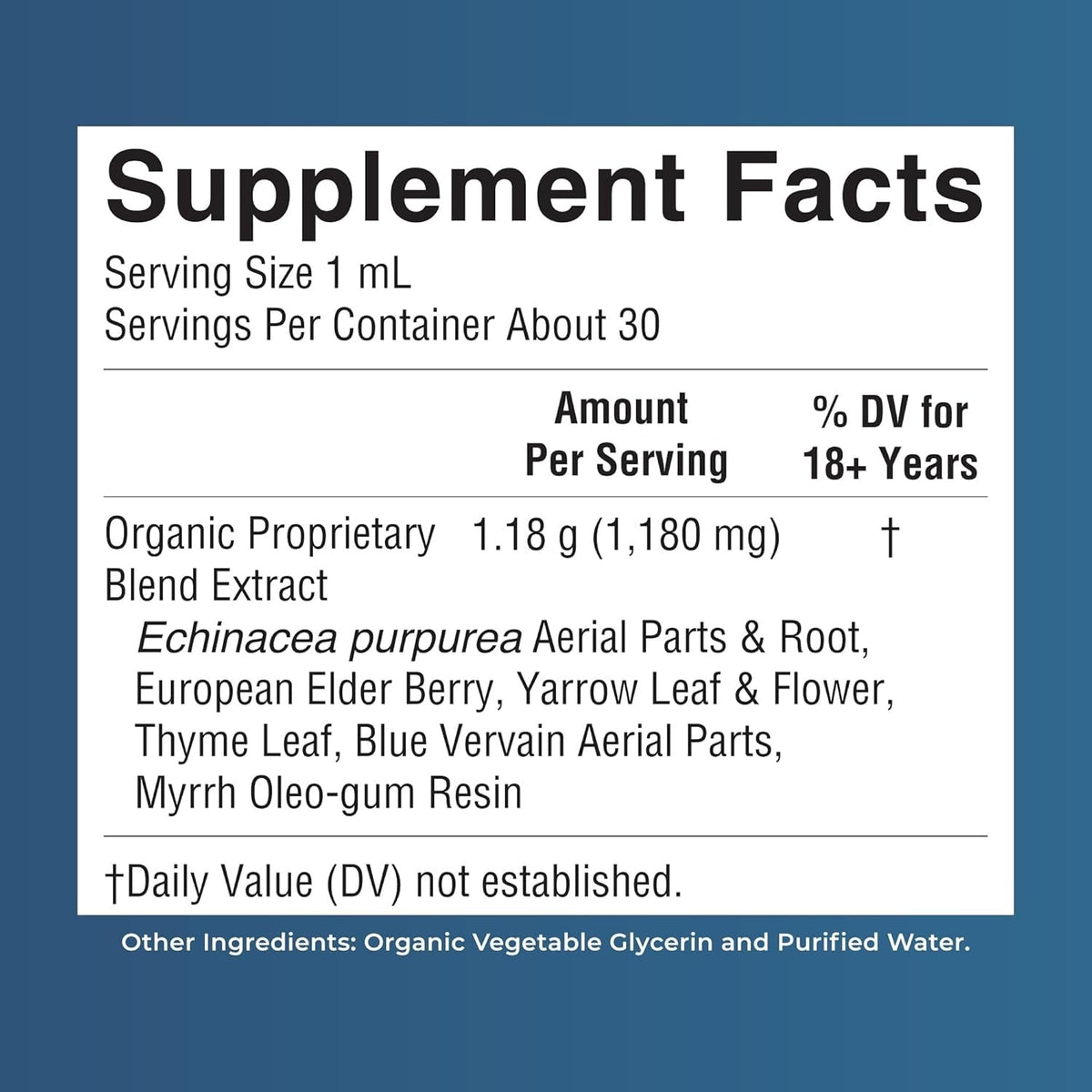 MARYRUTH'S Lymphatic Support Liquid Drops | USDA Organic | Herbal Blend with Echinacea & Elderberry | Blue Vervain | Yarrow Leaf | Vegan | Alcohol-Free | Non-GMO | CLP Certified | 1 oz | 30 Servings