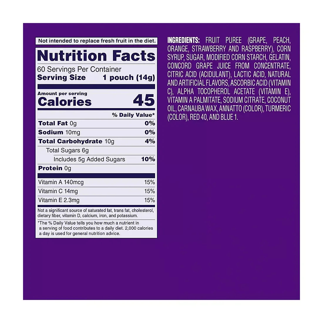 Welch's Halloween Fruit Snacks, 85 pk./0.5 oz.