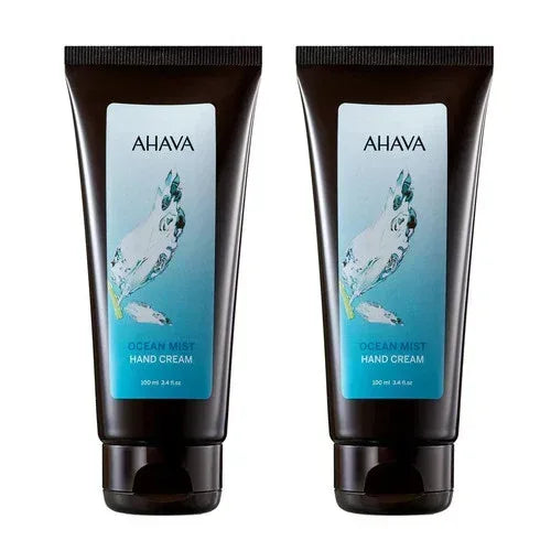 AHAVA Ocean Mist Hand Cream, 3.4 fl oz, 2-pack