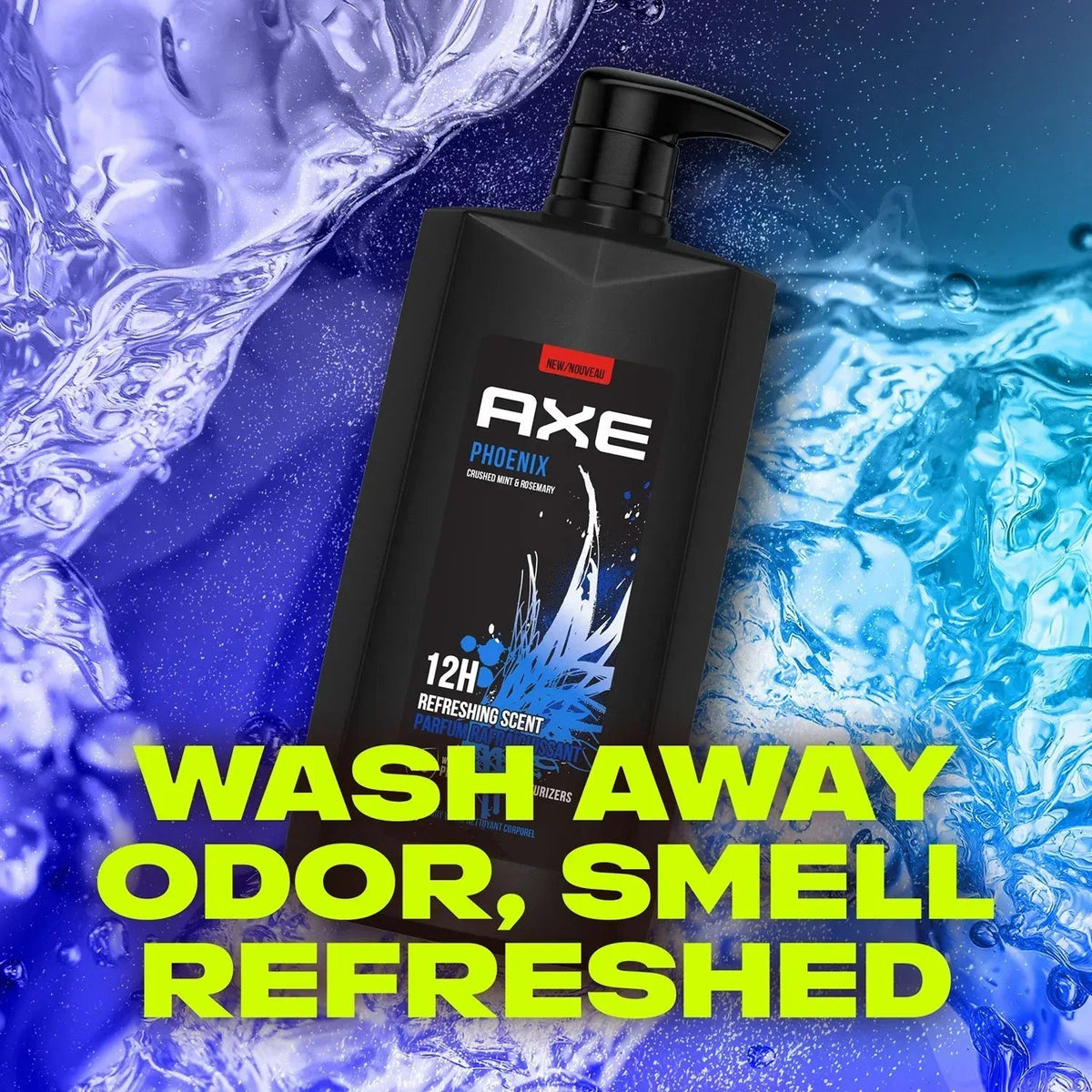 AXE Phoenix Body Wash for Men with Pump, 28 fl. oz., 2 pk.