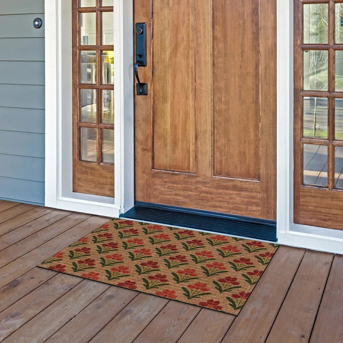 Apache Mills Naturelles Faux Coir Indoor/Outdoor Doormat, 2' x 3'