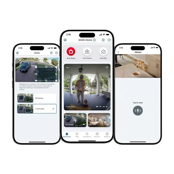 Arlo Essential Camera 2K (3rd Gen), 2-pack plus 2 Solar Panel chargers