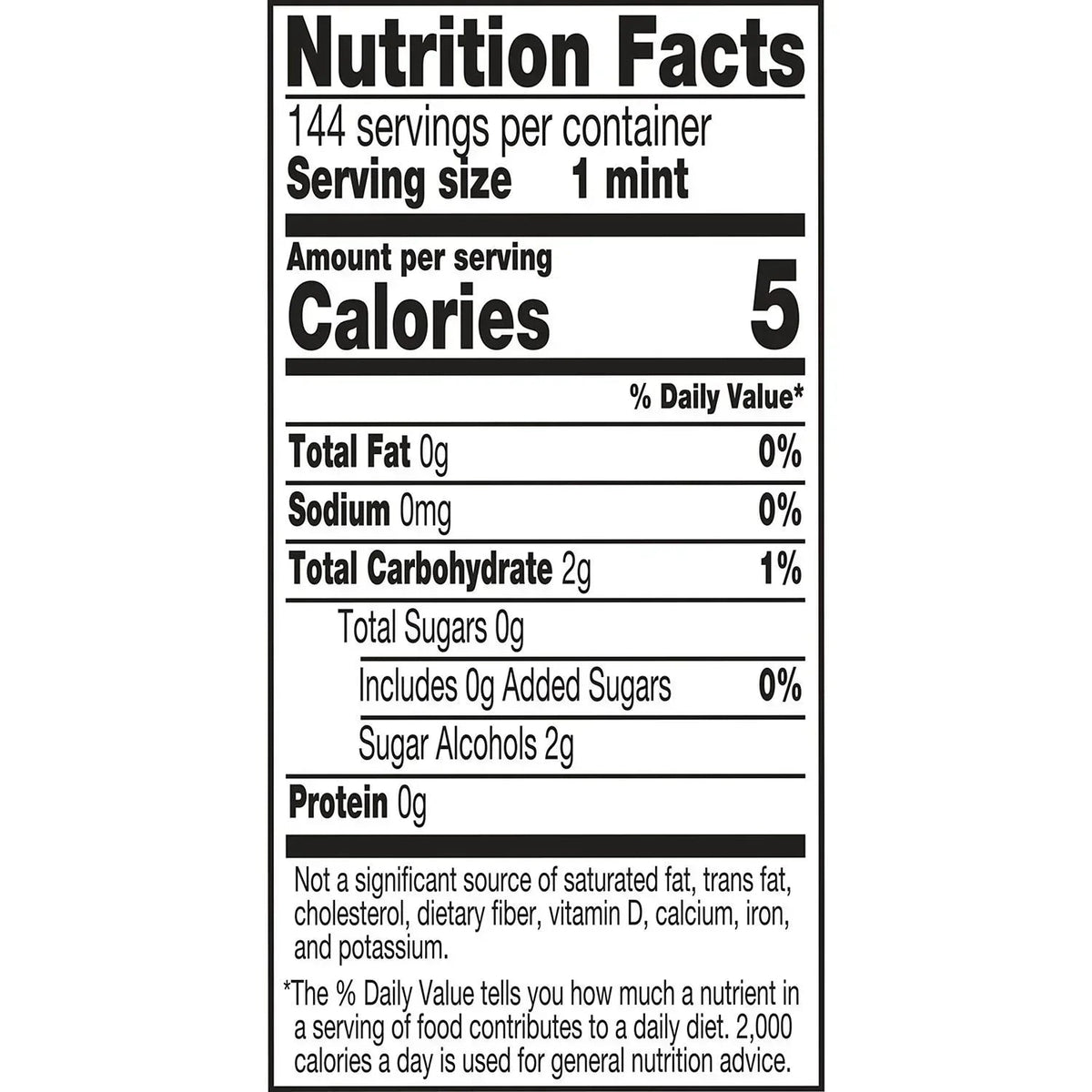 BREATH SAVERS Wintergreen Sugar Free Breath Mints Rolls, 0.75 oz., 24 ct.