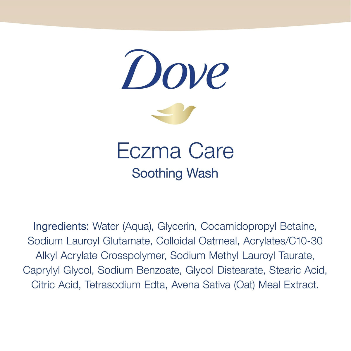 Baby Dove Derma Care Soothing Wash Skin Care with Colloidal Oatmeal for Eczema prone skin, 13 oz