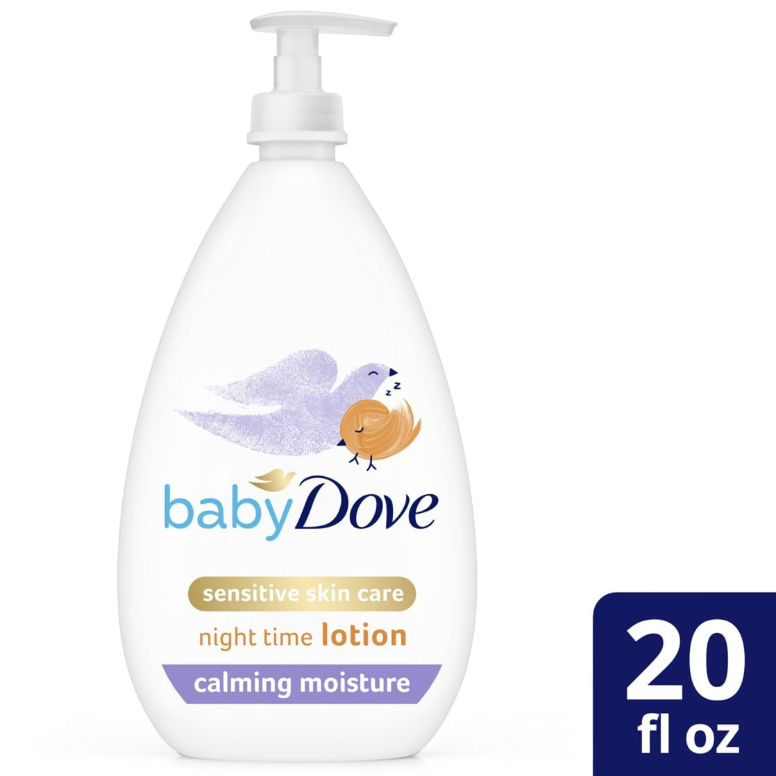 Baby Dove Sensitive Skin Care Baby Lotion Calming Moisture, 20 oz