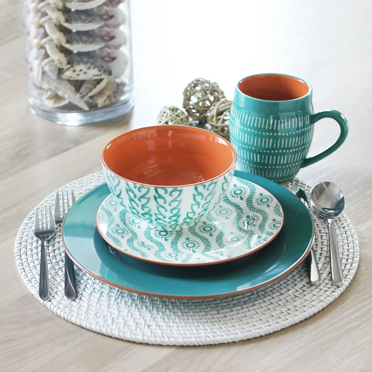 Baum Tangiers 16-piece Dinnerware Set