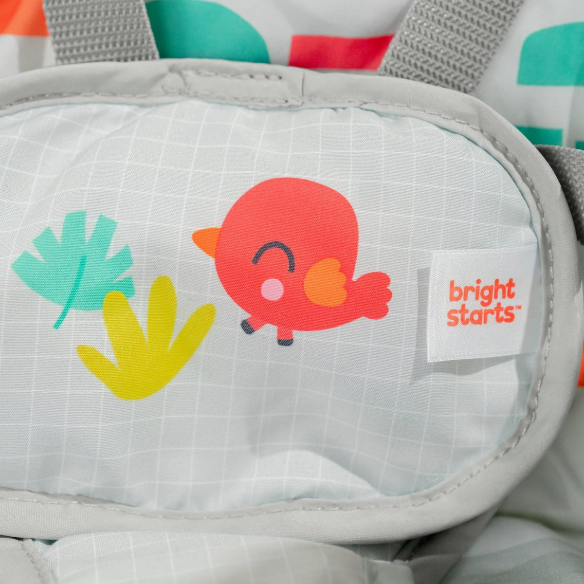 Bright Starts Playful Paradise Portable Compact Baby Swing with Toys, Unisex, Newborn +