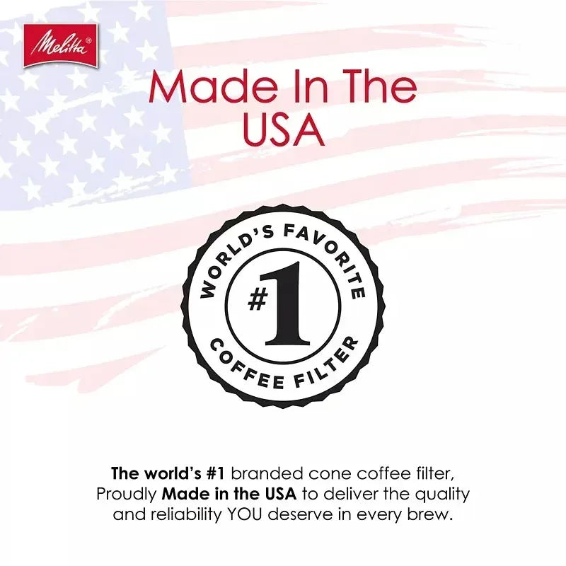 Melitta #4 Cone Coffee Filters, 300 ct.