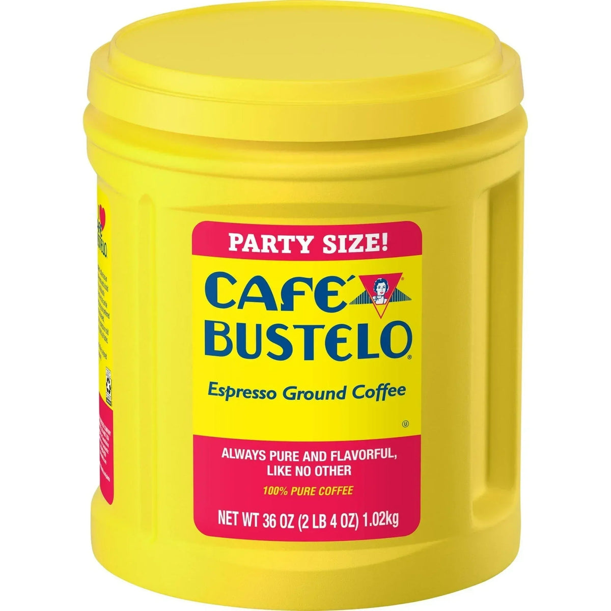Cafe Bustelo, Espresso Style Dark Roast Ground Coffee, 10 oz Can