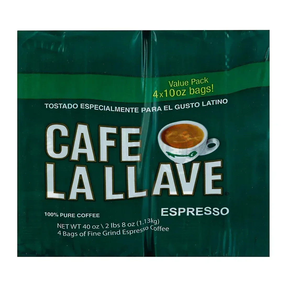 Cafe La Llave Espresso, 4 pk./10 oz.
