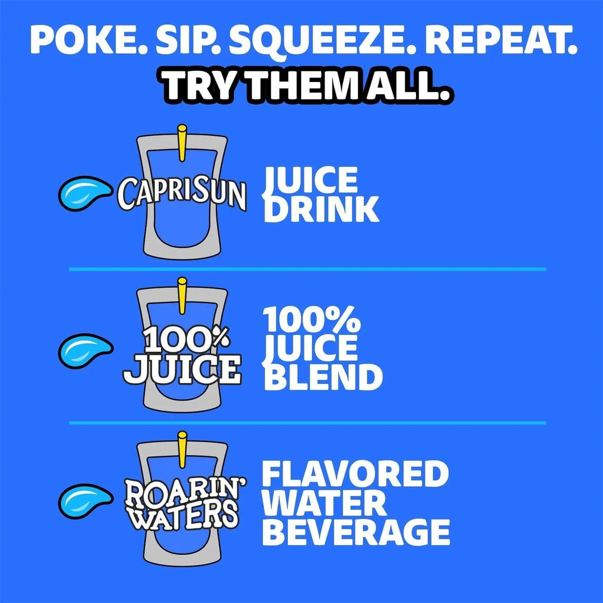 Capri Sun Variety Pack (6 Fl. Oz. Pouches, 40 Pk.)