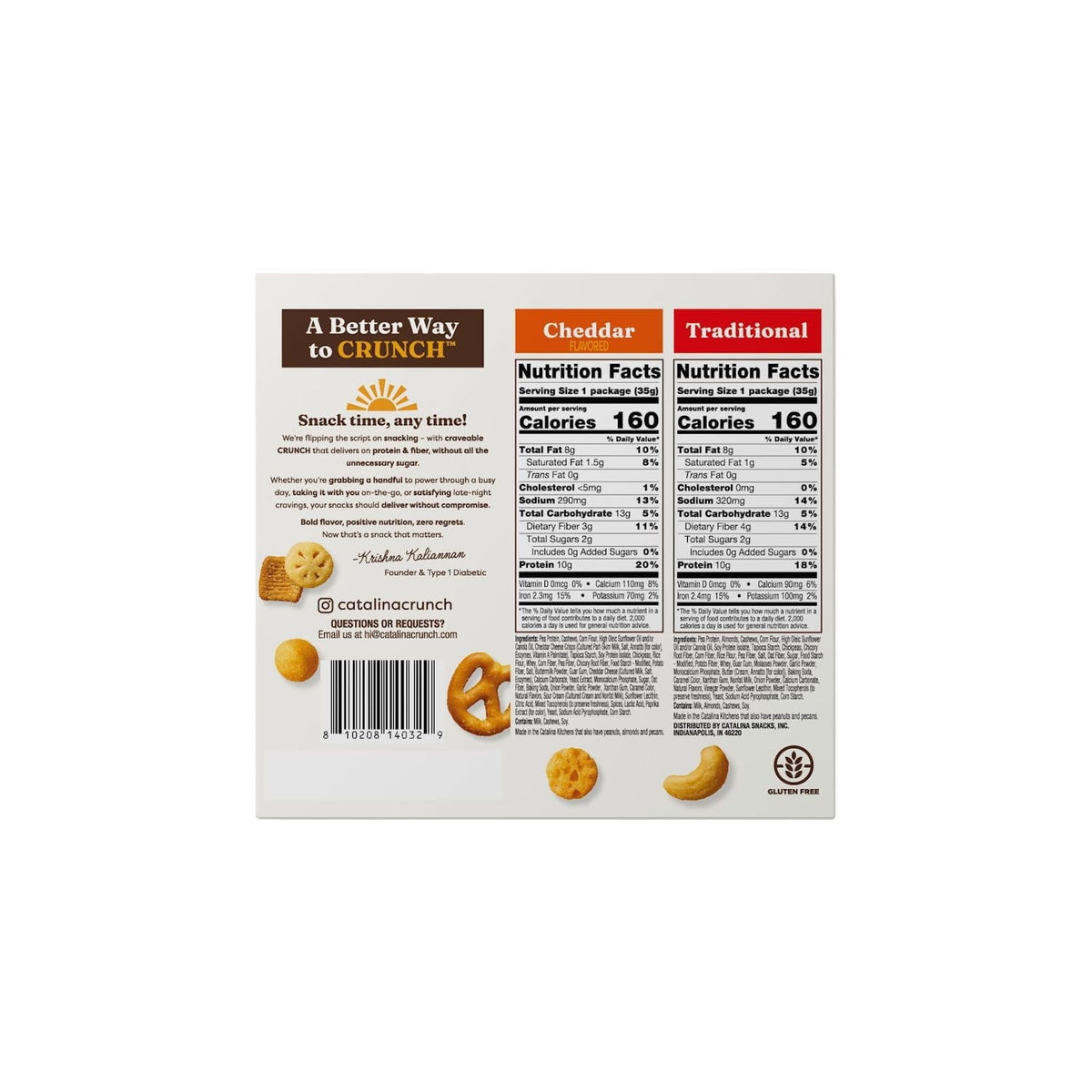 Catalina Crunch Variety Snack Mix, 1.23 oz., 10 pk.